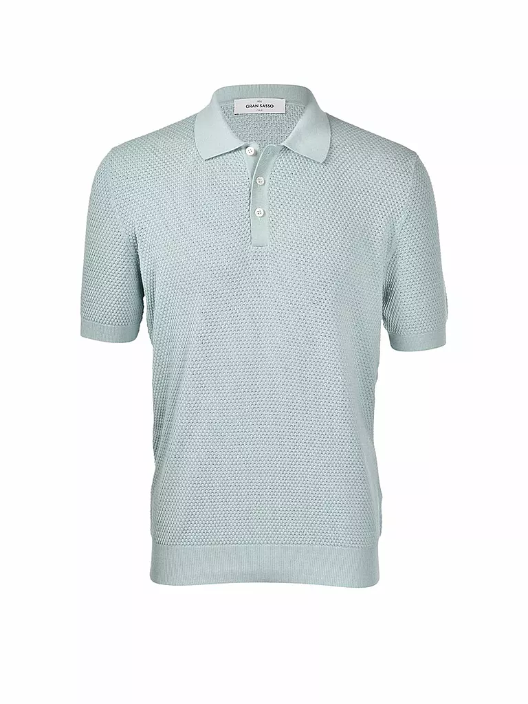 GRAN SASSO | Poloshirt | hellblau