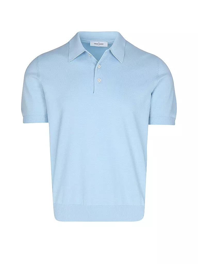 GRAN SASSO | Poloshirt | hellblau