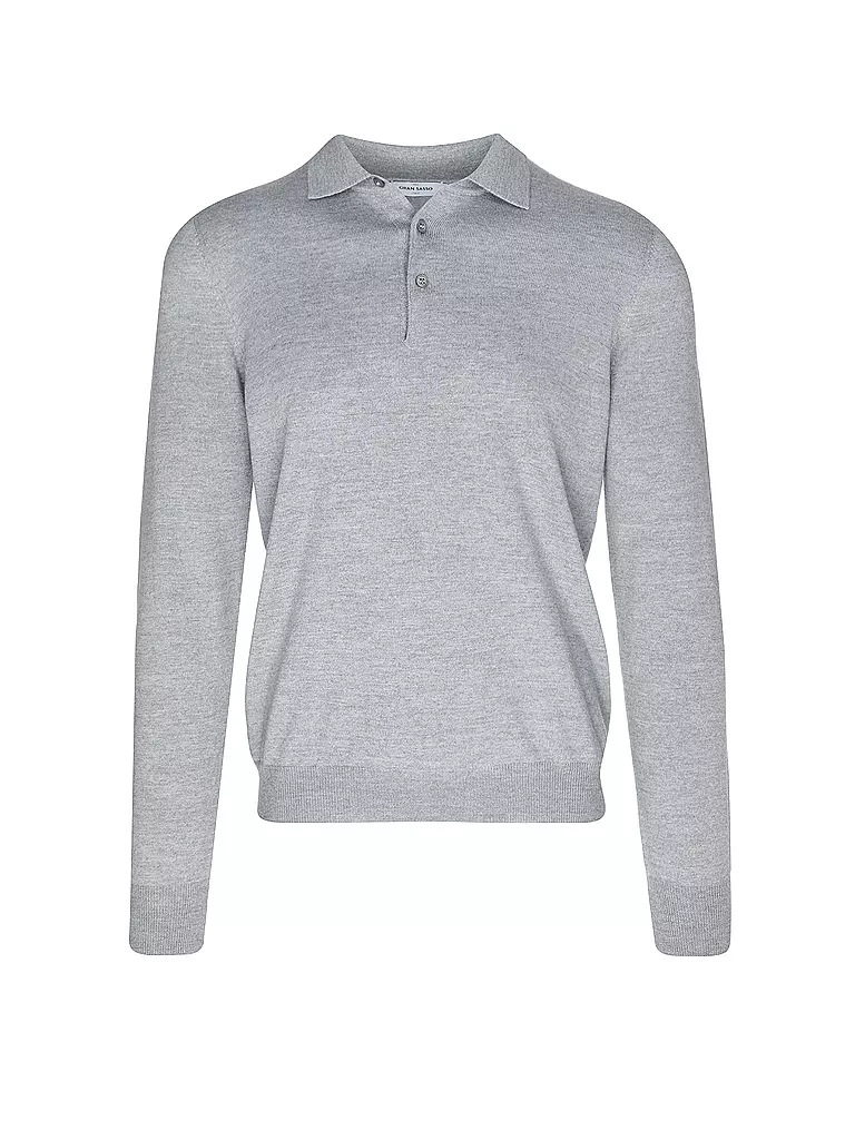 GRAN SASSO | Poloshirt | hellgrau