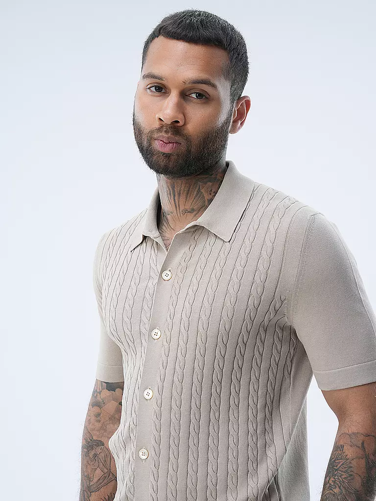 GRAN SASSO | Poloshirt | Beige