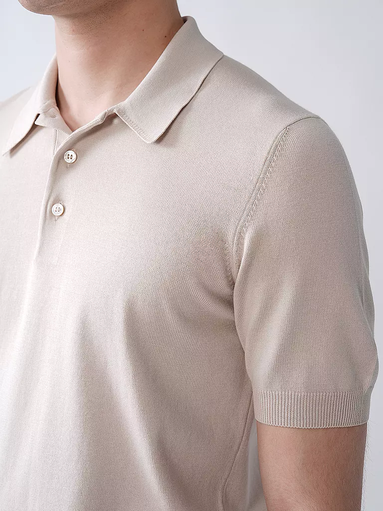 GRAN SASSO | Poloshirt | beige