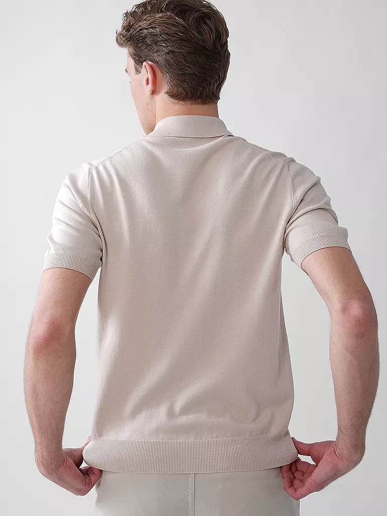 GRAN SASSO | Poloshirt | beige