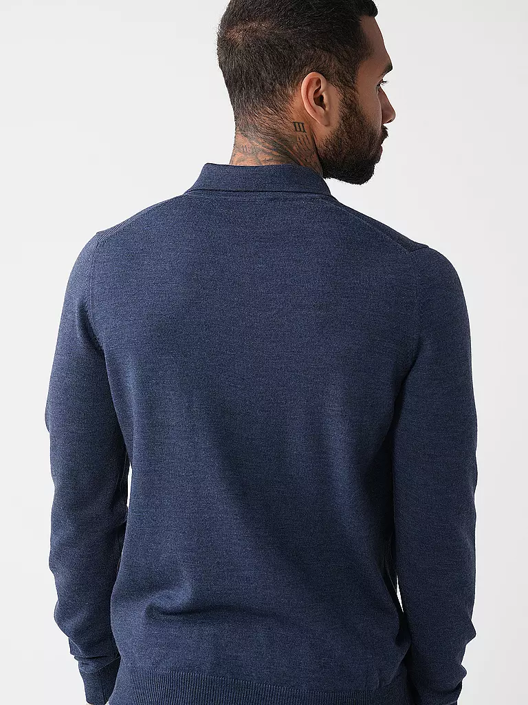 GRAN SASSO | Poloshirt | blau