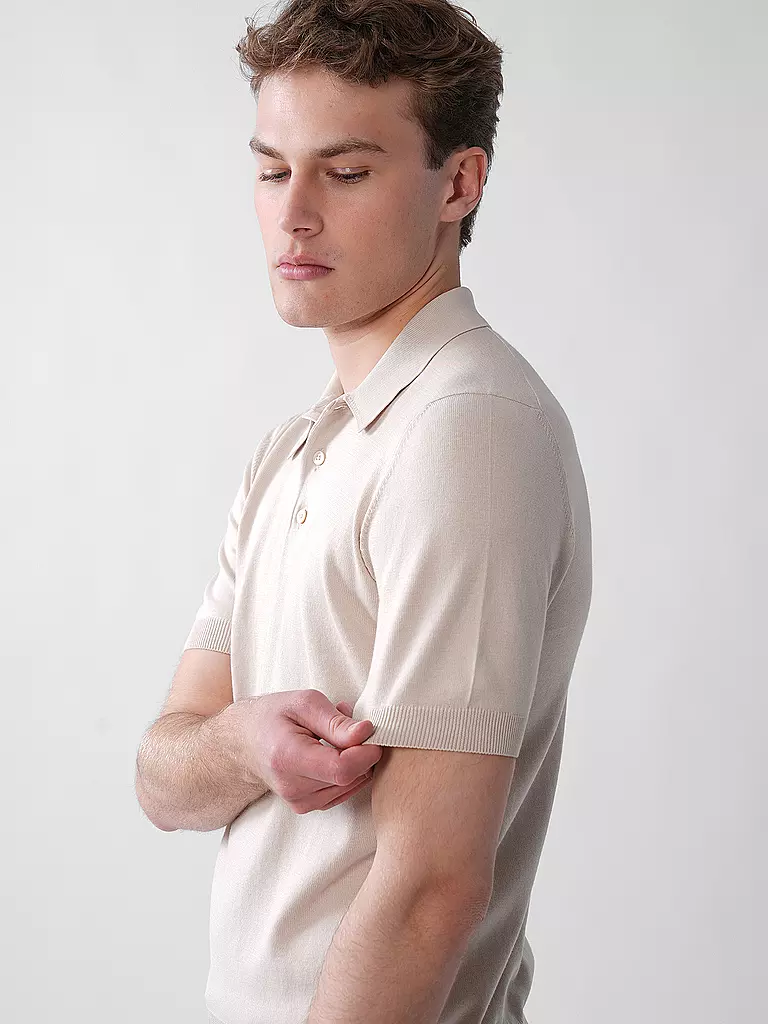 GRAN SASSO | Poloshirt | beige