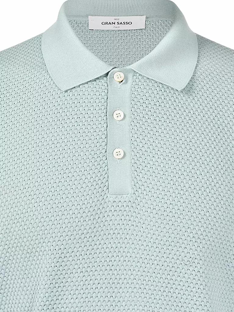 GRAN SASSO | Poloshirt | hellblau
