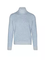 GRAN SASSO | Pull à col roulé | Bleu clair