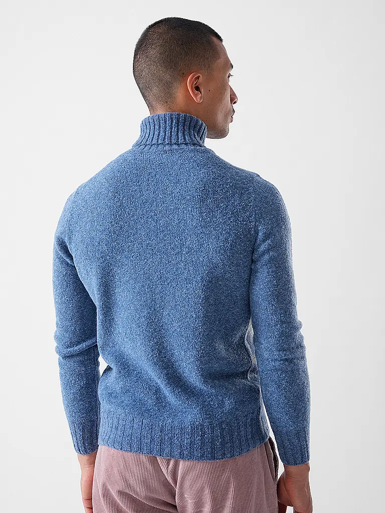 GRAN SASSO | Pull à col roulé | Bleu clair