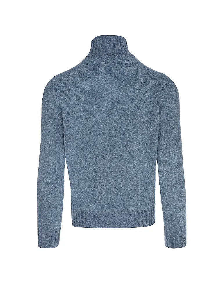 GRAN SASSO | Pull à col roulé | Bleu clair