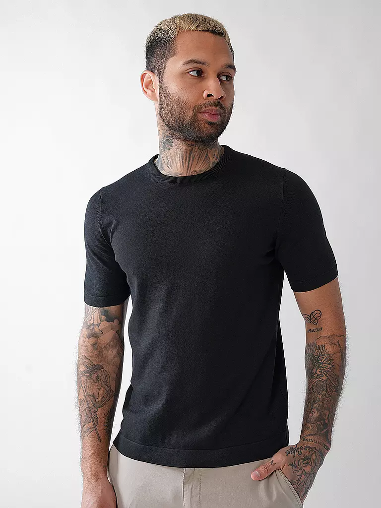 GRAN SASSO | T-shirt | schwarz