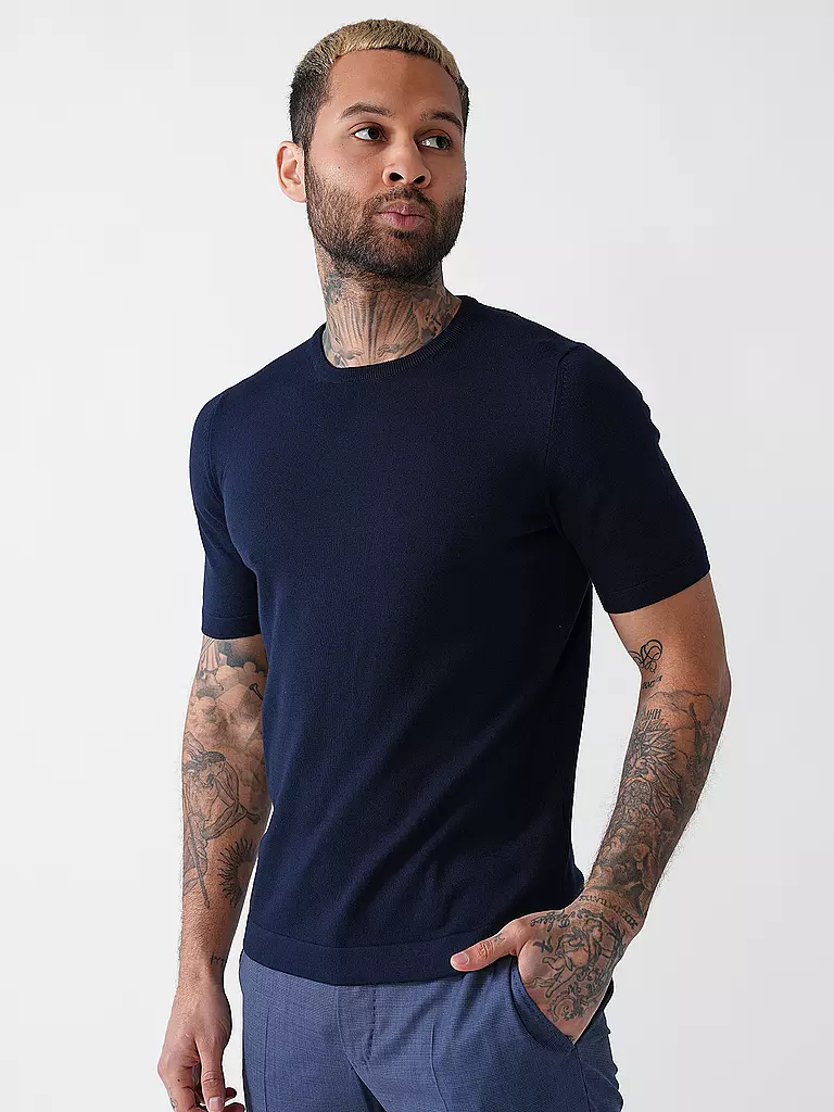 GRAN SASSO | T-shirt | dunkelblau