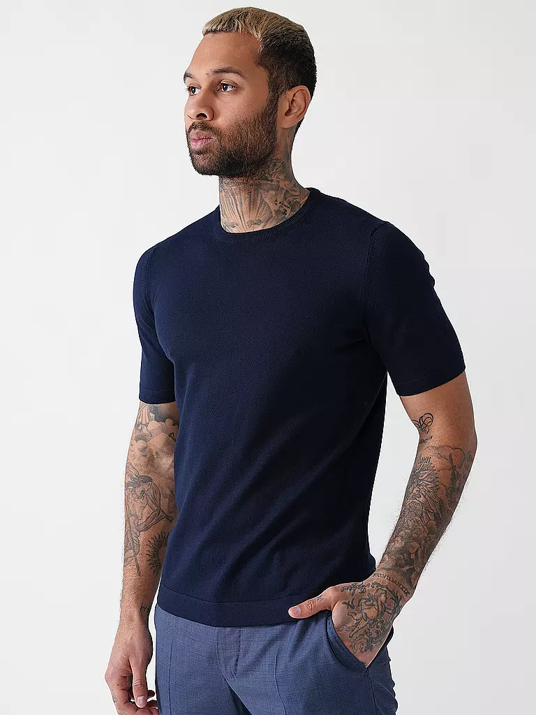 GRAN SASSO | T-shirt | dunkelblau