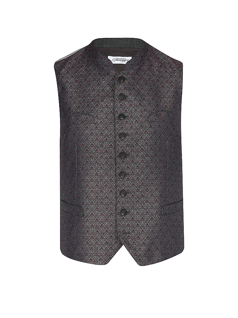 Gilet traditionnel VOITL 2 rouge foncé 56