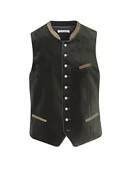 GRASEGGER | Gilet traditionnel AURACH 4 | Vert foncé