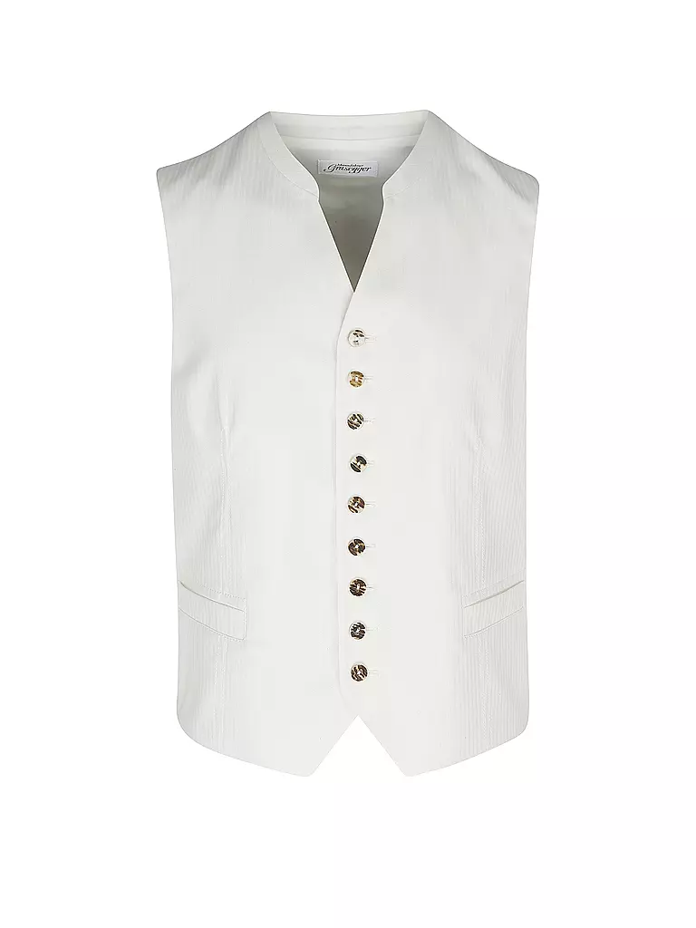 GRASEGGER | Gilet traditionnel XANTEN | creme
