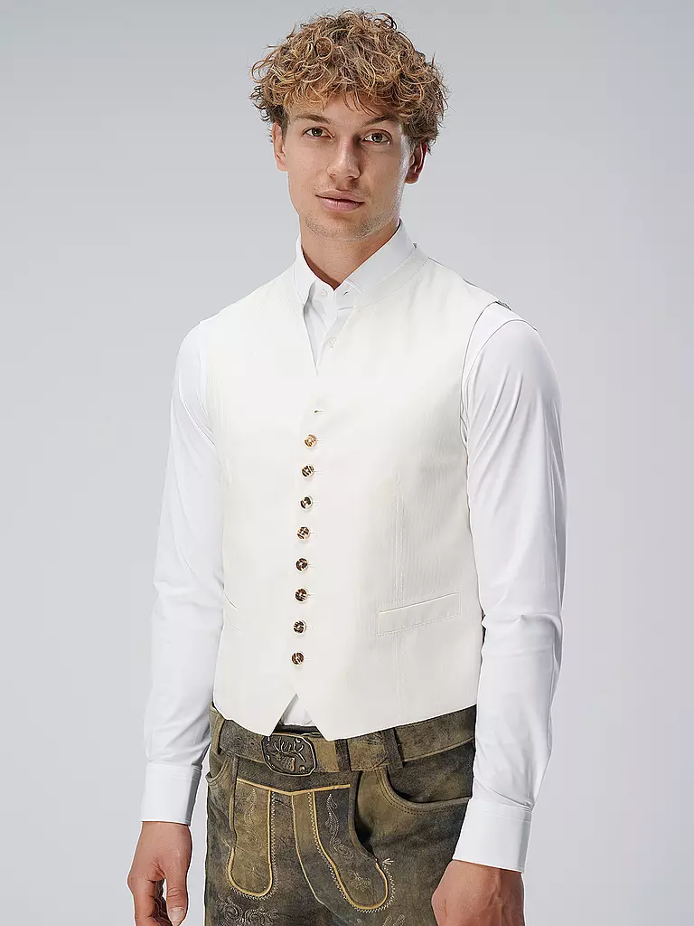 GRASEGGER | Gilet traditionnel XANTEN | creme