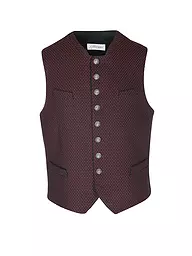 GRASEGGER | Gilet traditionnel XENO 2N | Rouge foncé
