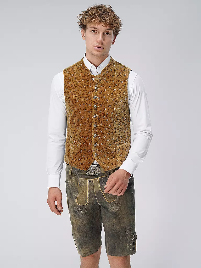 GRASEGGER | Gilet traditionnel XENO 5 | Beige