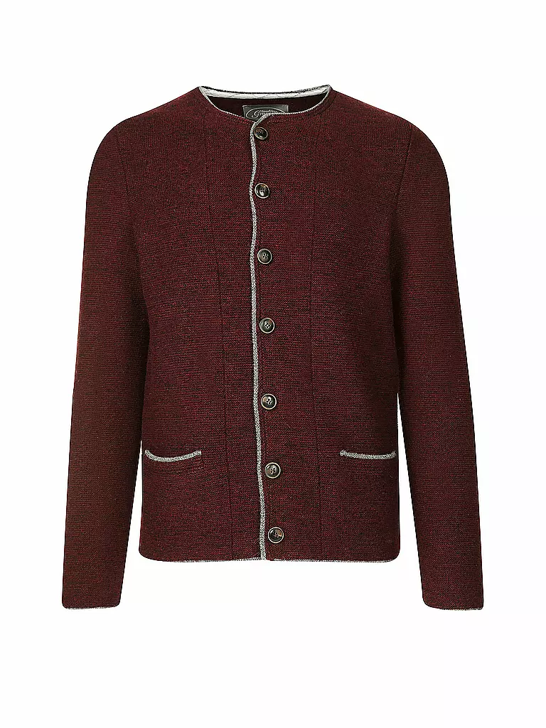 GRASEGGER | Trachten Strickjacke  | Rouge
