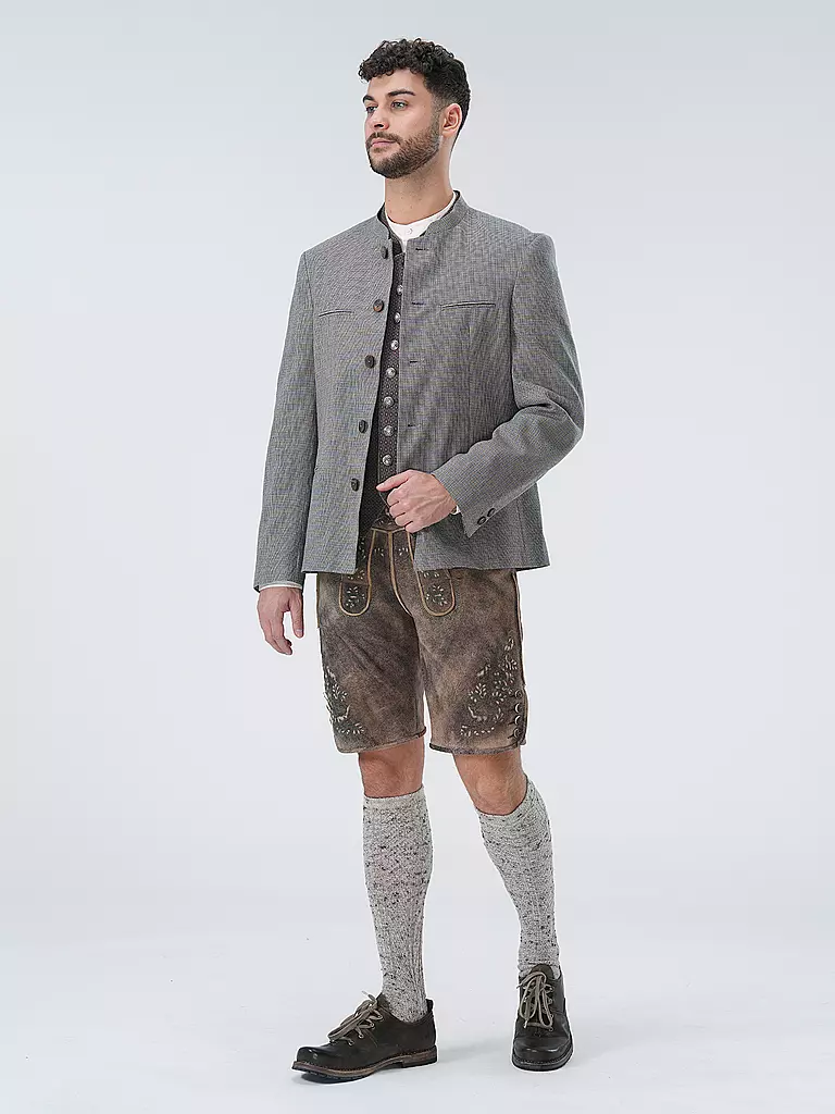 GRASEGGER | Veste de costume traditionnelle POSSENHOFEN | Marron clair
