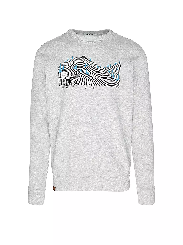 GREENBOMB | Sweat WILD ANIMAL BEARLAND | grau