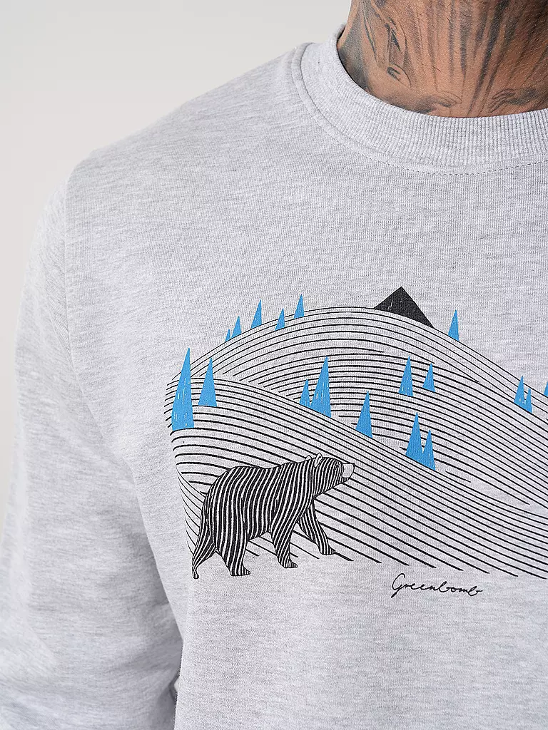 GREENBOMB | Sweat WILD ANIMAL BEARLAND | 