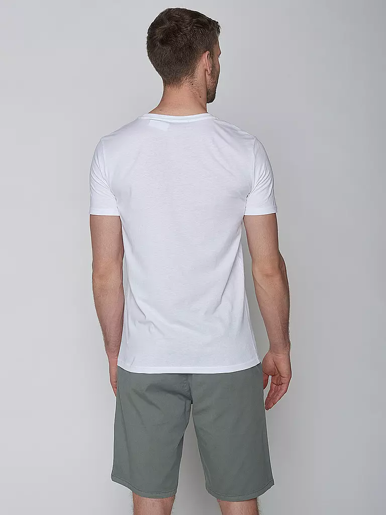 GREENBOMB | T-Shirt BIKE SLOW GUIDE | Blanc
