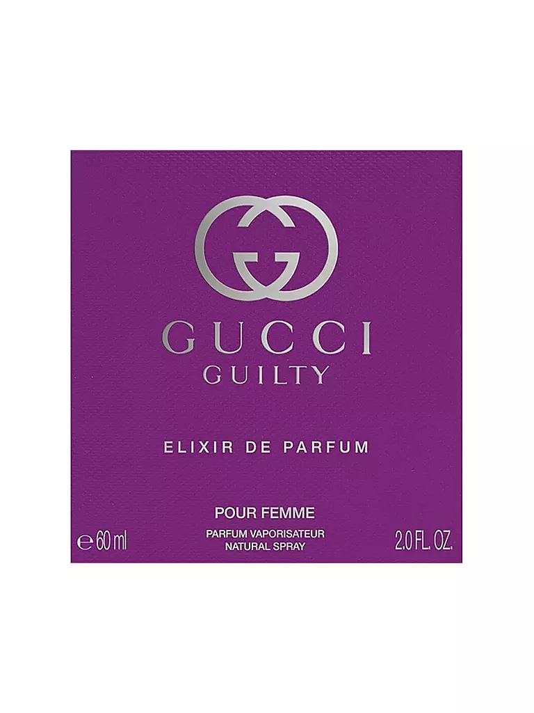 GUCCI | Guilty Pour Femme Elixir de Parfum 60ml | Aucune couleur