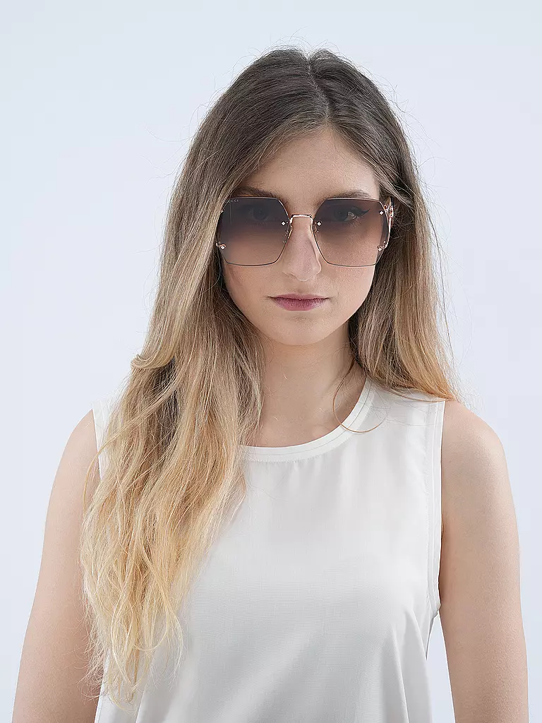 GUCCI | Lunettes de soleil GG156S | Or