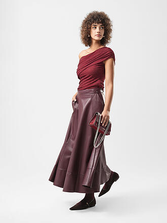 GUESS | Midi-jupe aspect cuir