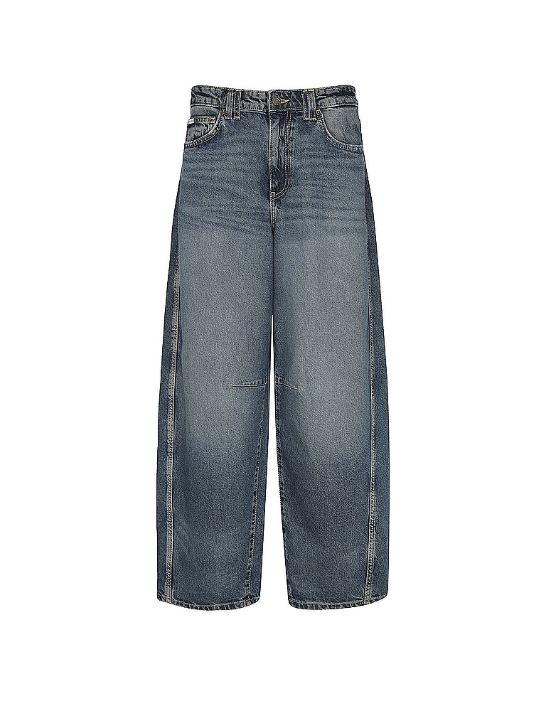 Jeans coupe boyfriend BARREL bleu marine 28
