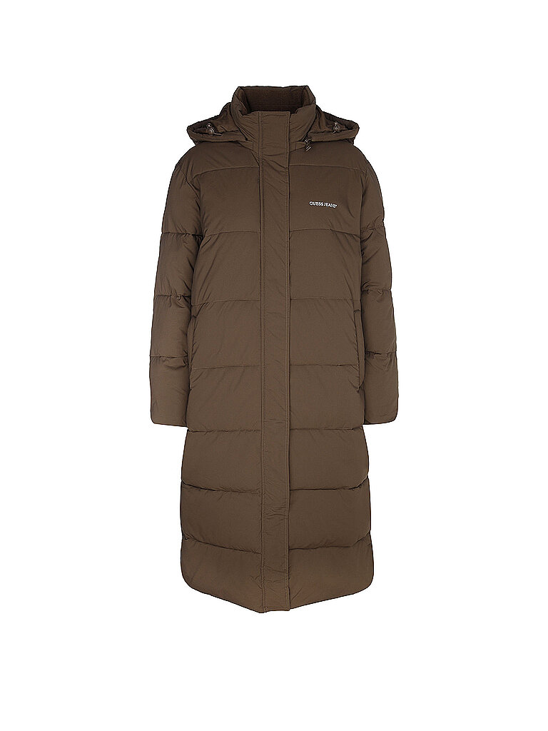 GUESS+Manteau+matelasse+marron+|+S