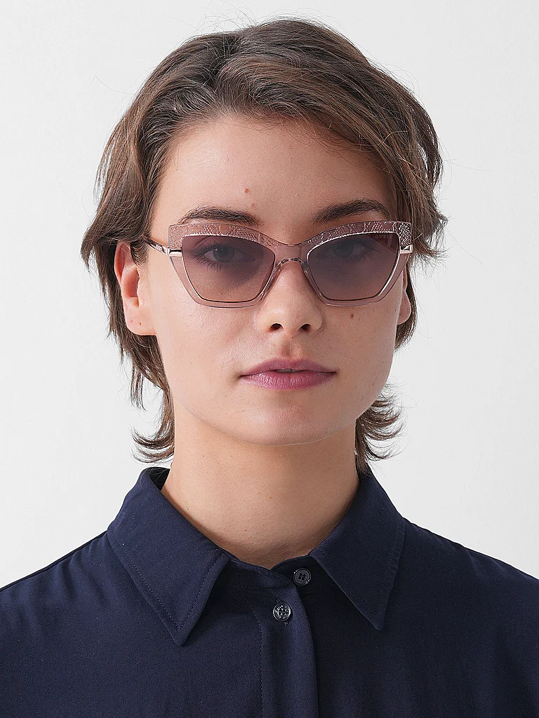 GUESS Lunettes de soleil GU00216/53 marron