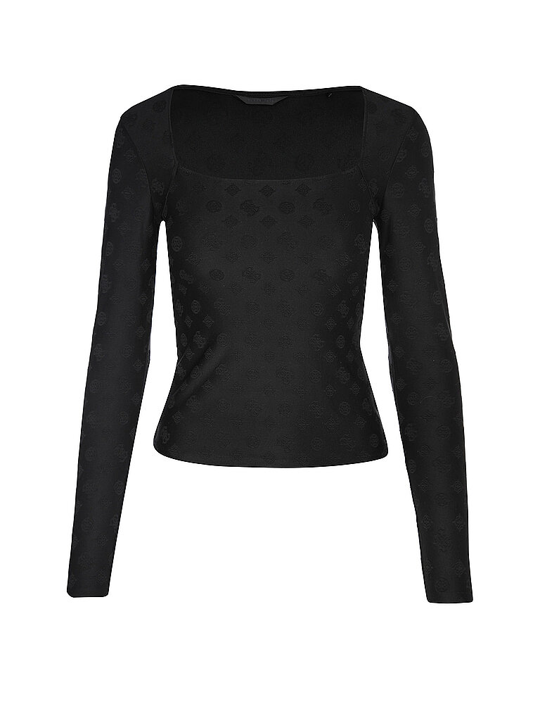 T-shirt à manches longues noir XS