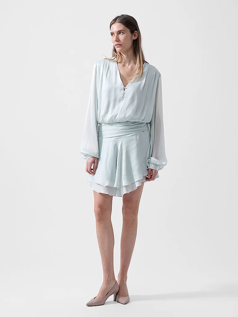 Guess Magali Mini Dress Faded Skies XL 4