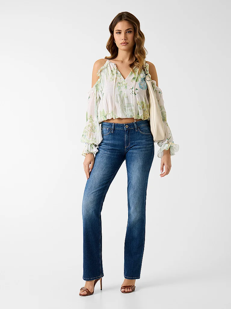 Guess Emily Blouse Shirt Cream L 4