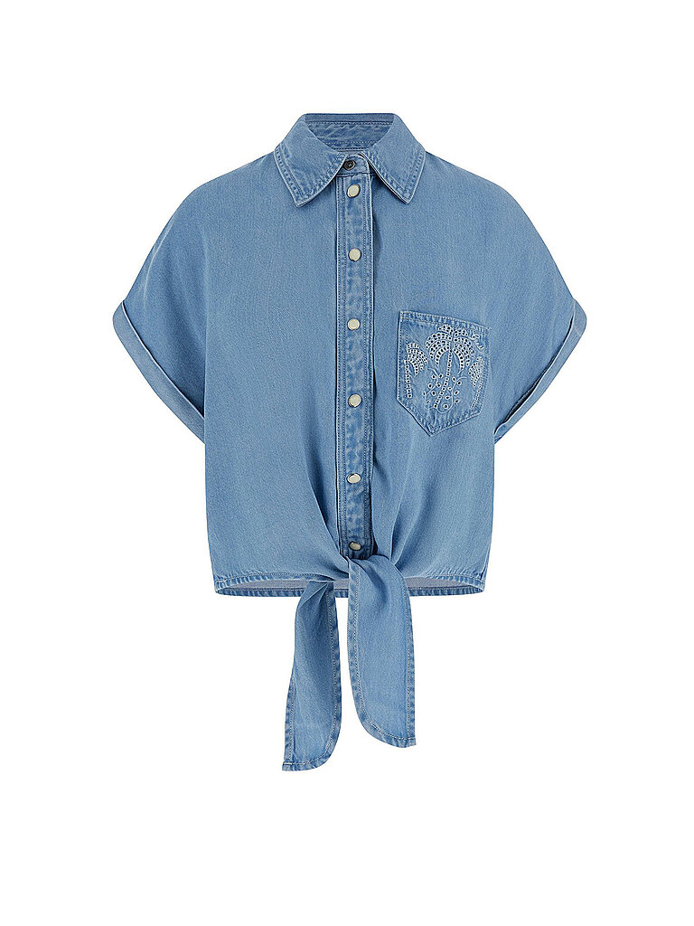 Guess Blusenshirt AMBRA bleu XL
