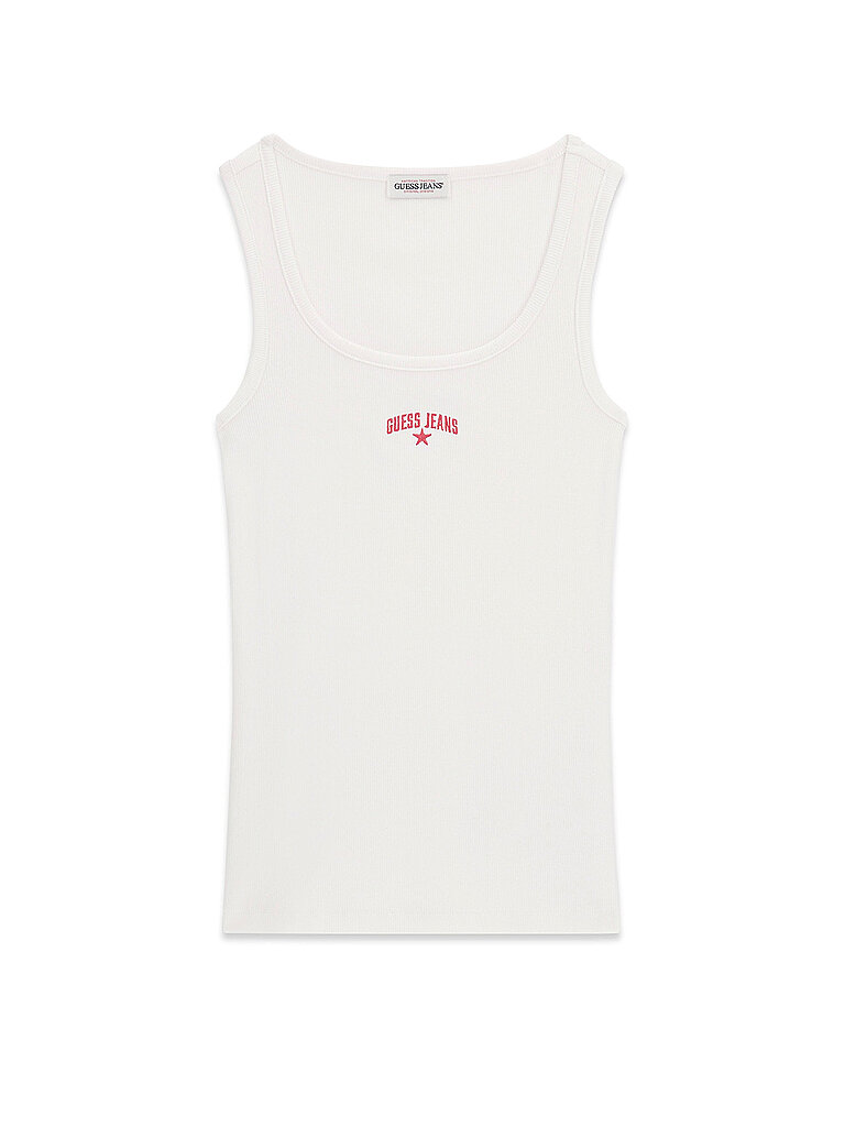 Guess Top EMBRO blanc S