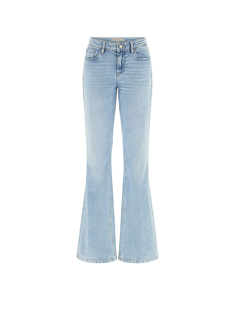 Jeans Coupe Évasée bleu clair 29