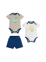 GUESS | Baby Set Bodys und Hose 3 teilig | Bleu