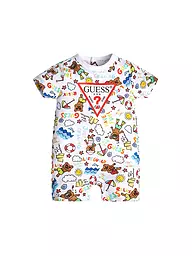 GUESS | Baby Strampler  | Blanc