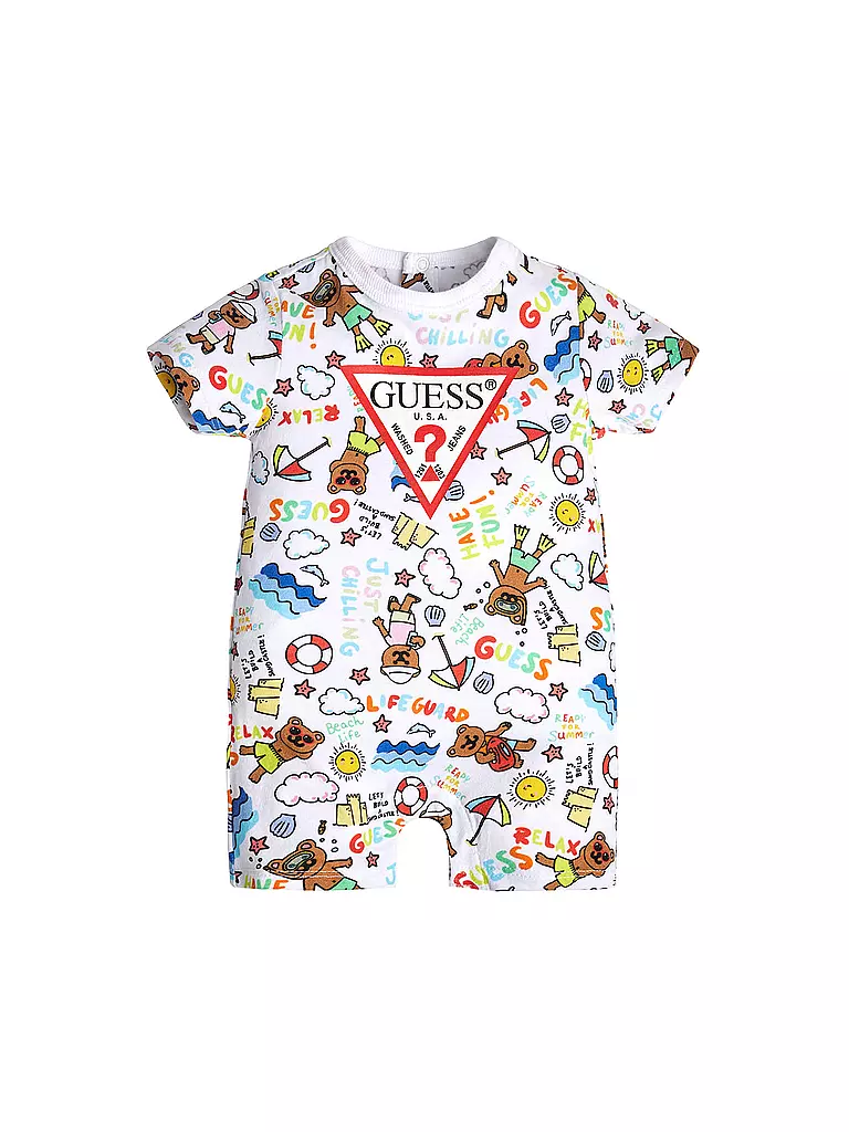 GUESS | Baby Strampler  | Blanc