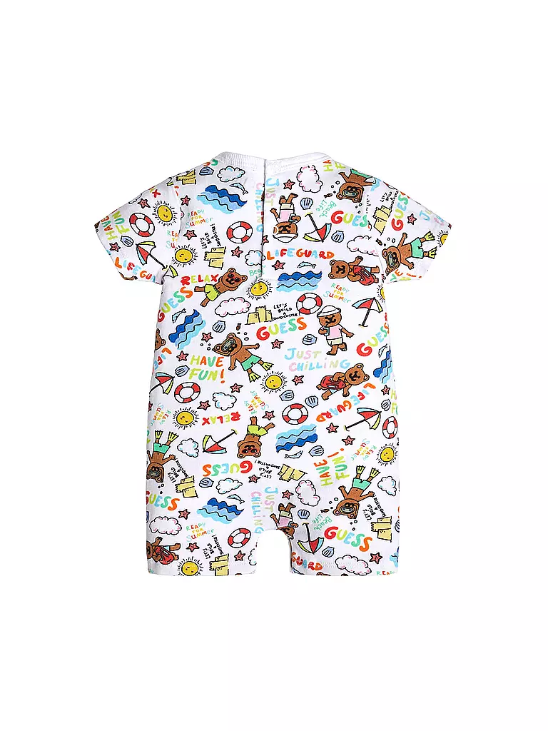 GUESS | Baby Strampler  | Blanc