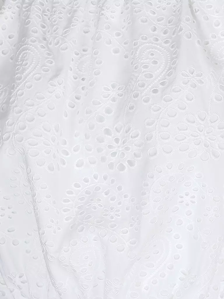 GUESS | Bluse Cropped Fit | Blanc