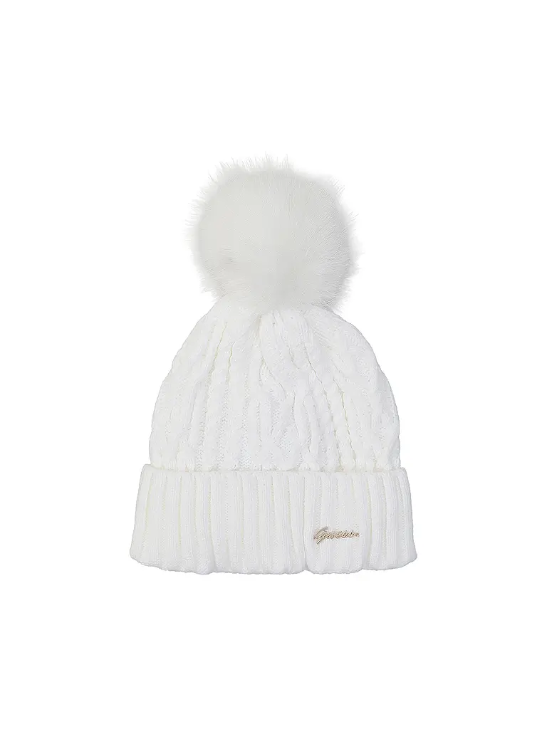 GUESS | Bonnet - Haube KENDRA | creme