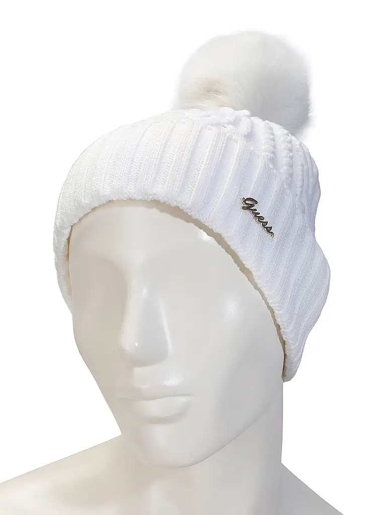 GUESS | Bonnet - Haube KENDRA | creme