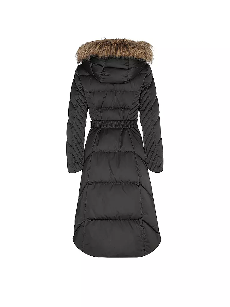 GUESS | Daunensteppmantel  | Noir