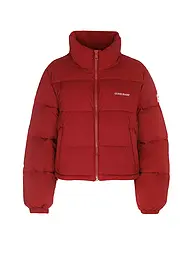 GUESS | Doudoune Coupe Courte | Rouge foncé