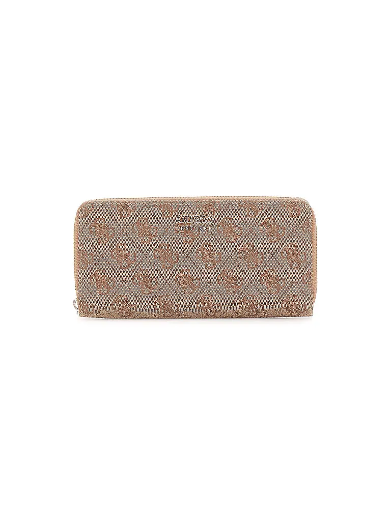 GUESS | Geldbörse BRENTON Large | beige