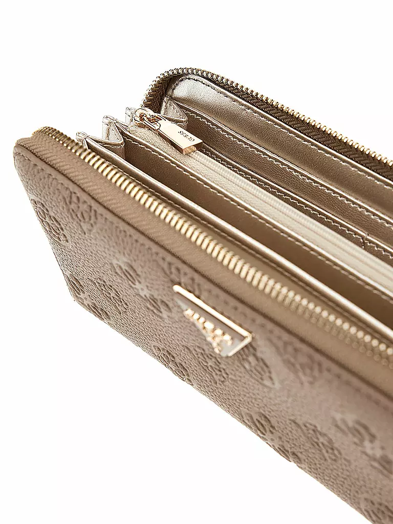 GUESS | Geldbörse CRESIDIA Large | Camel