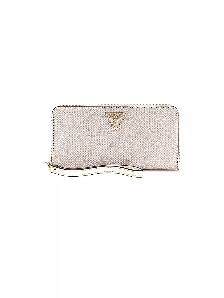 GUESS | Geldbörse LAUREL Large  | Crème